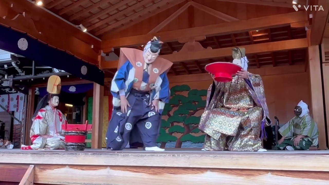 尼崎大覚寺　身振り狂言　大物の浦