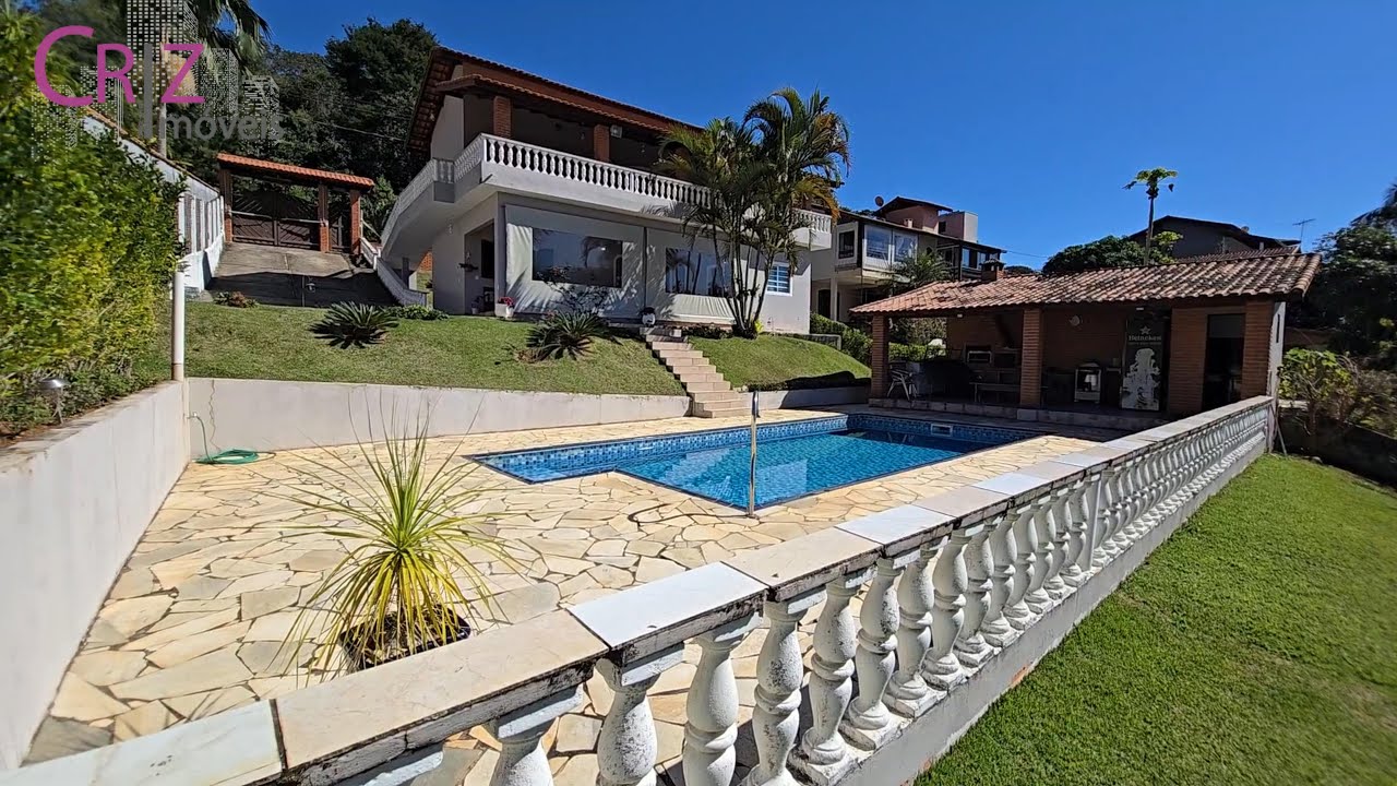 Vendida.Cod.729-Chácara em Condomínio Fechado,4 Dorms, Piscina, Gourmet , porteira fechada,