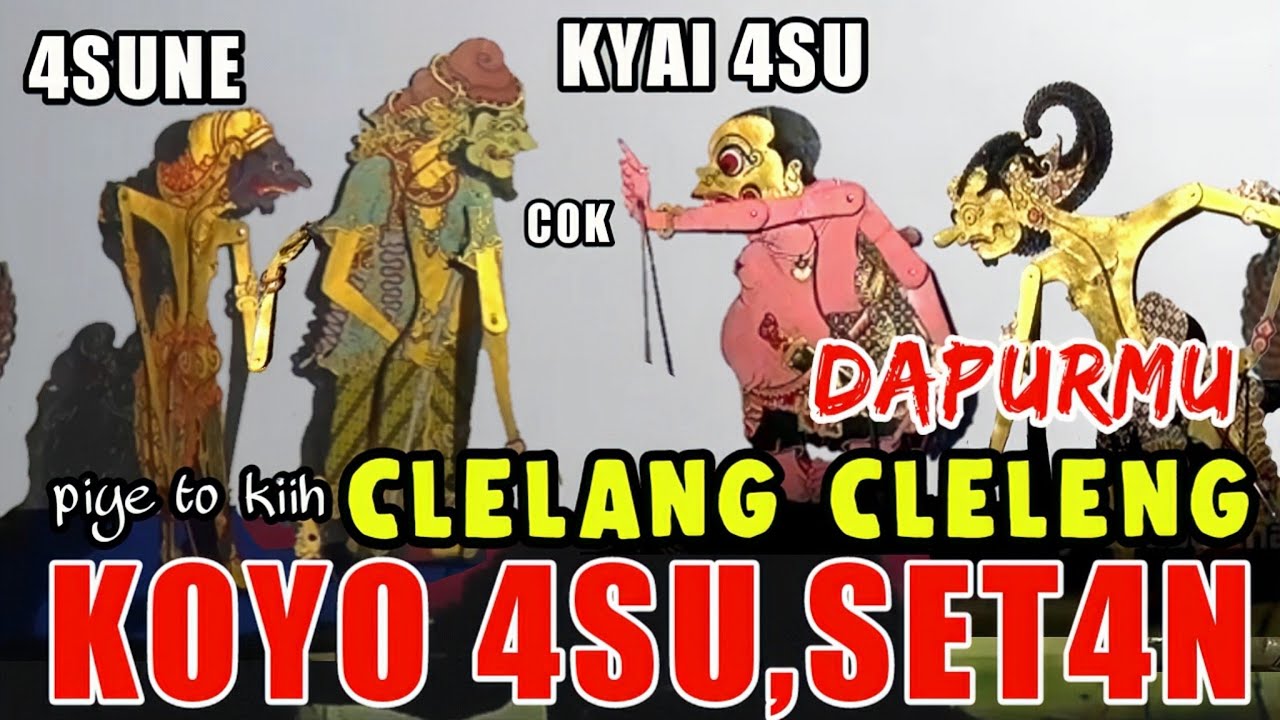 DERR...bagong kyai semar dakwah ilmu soko leluhure durno sengkuni kari plonga plongo koyo kebo