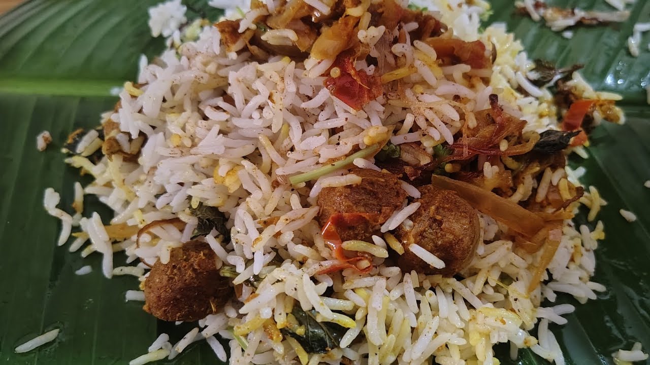#വെജ് ബിരിയാണി#Easy soya Biryani#Beat biryani Recipe