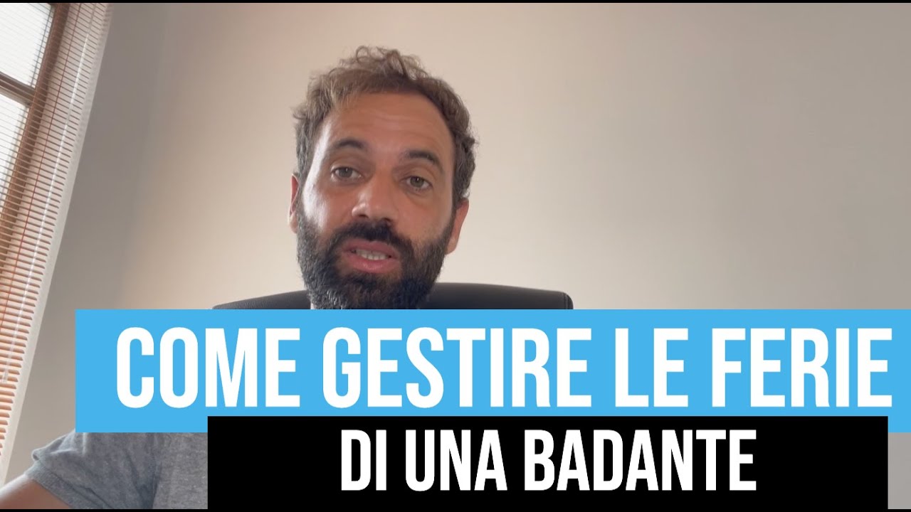 La badante vuole andare al suo Paese ma non ha più ferie? Ecco cosa fare!