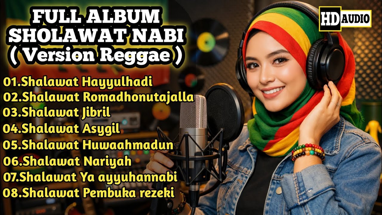 FULL ALBUM Sholawat Nabi Versi Reggae Terbaru 2026 - Santai, Merdu & Bikin Hati Tenang