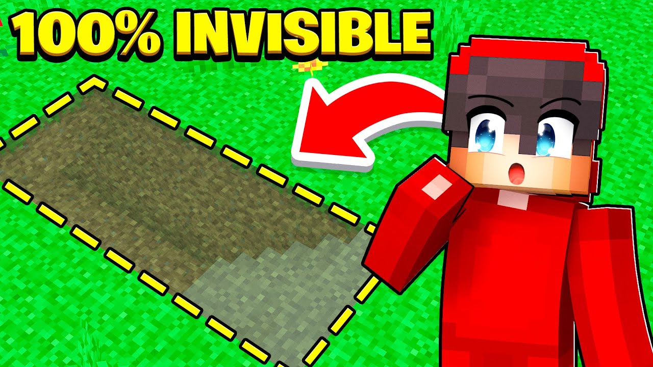 100% НЕВИДИМАЯ дверь в мой СЕКРЕТНЫЙ дом Minecraft!