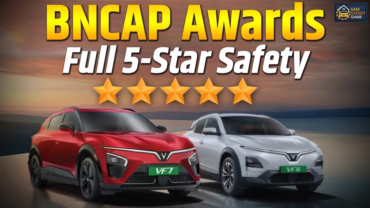 VinFast VF6 & VF7 Score 5-Star Safety Rating at BNCAP | G3