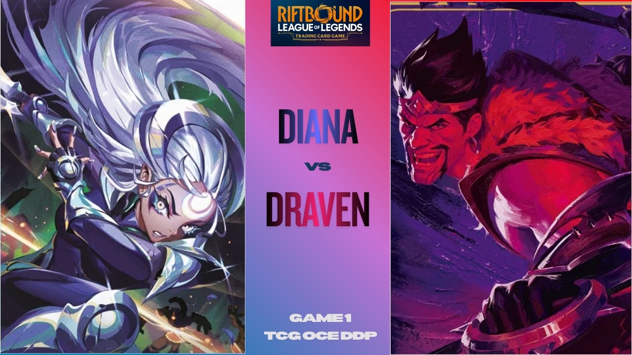 Diana Vs Draven Game 1 | Riftbound Nexus Night POV Gameplay