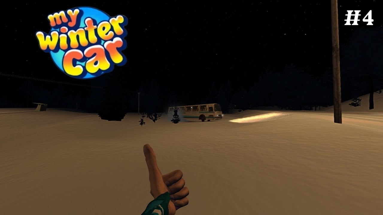FUI de TRATOR ate a CIDADE - My Winter Car #4 Projeto Rivett