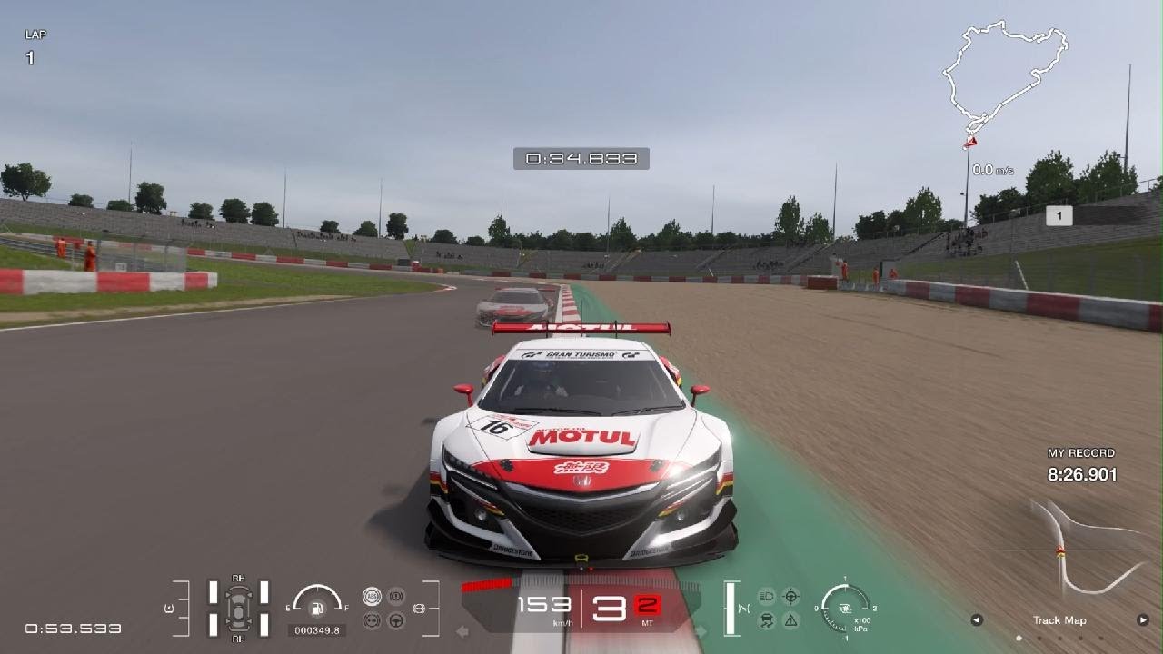 Gran Turismo 7 Nürburgring 24h Honda NSX GT3 8.24.062