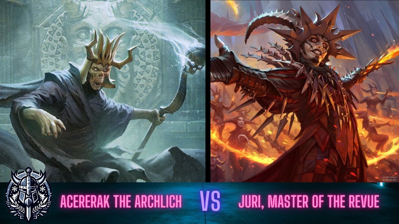 Win a biland #1 - Finale, Acererak VS Juri // MTG Duel Commander - Mars 2024