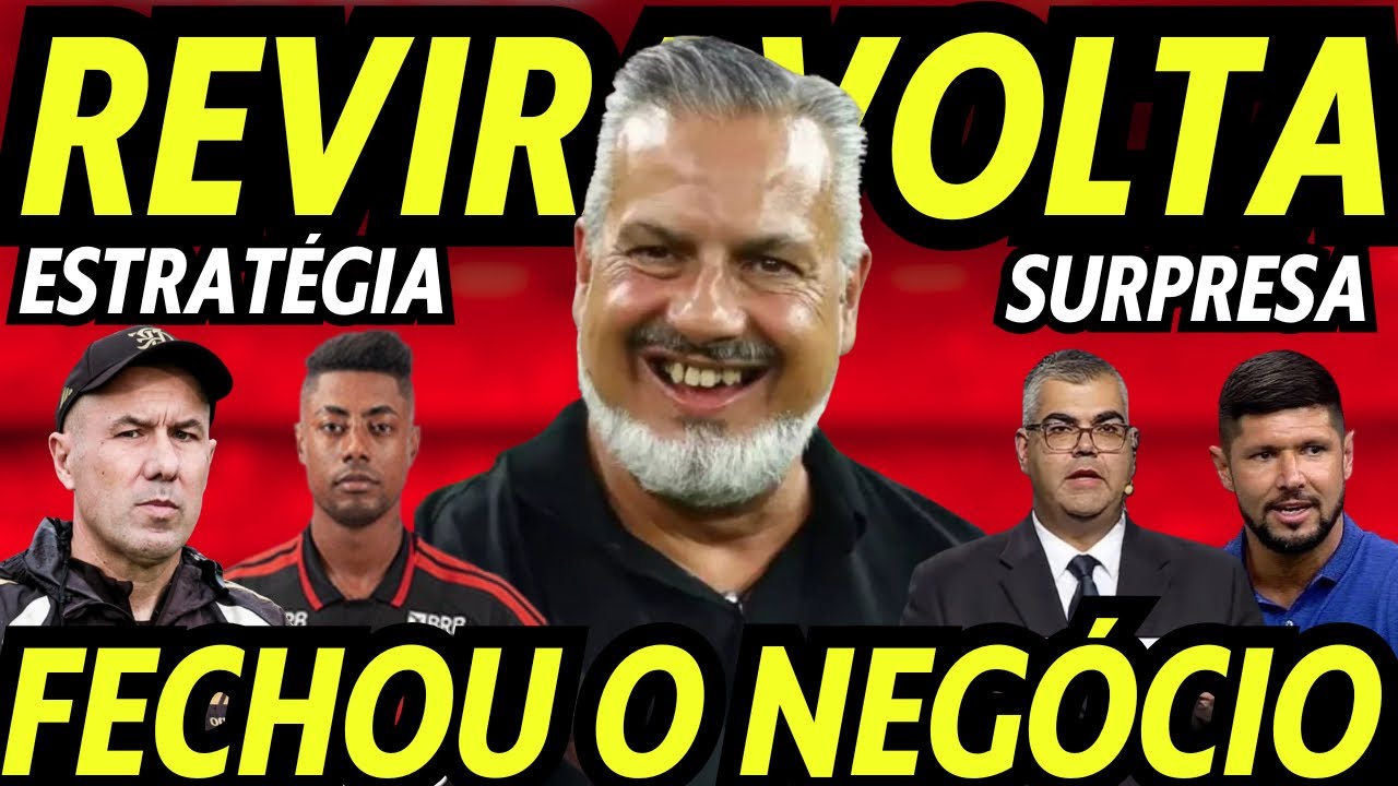 FECHOU NEGÓCIO SURPRESA! REVIRAVOLTA NO FLAMENGO! ESTRATÉGIA MONTADA PRO JOGADOR! SAIU AGORA! E+