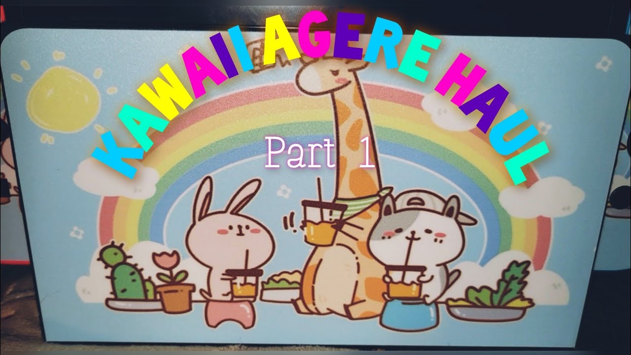 Kawaii Amazon Agere Haul With Links (Pt.1) 💖 sfw age regression