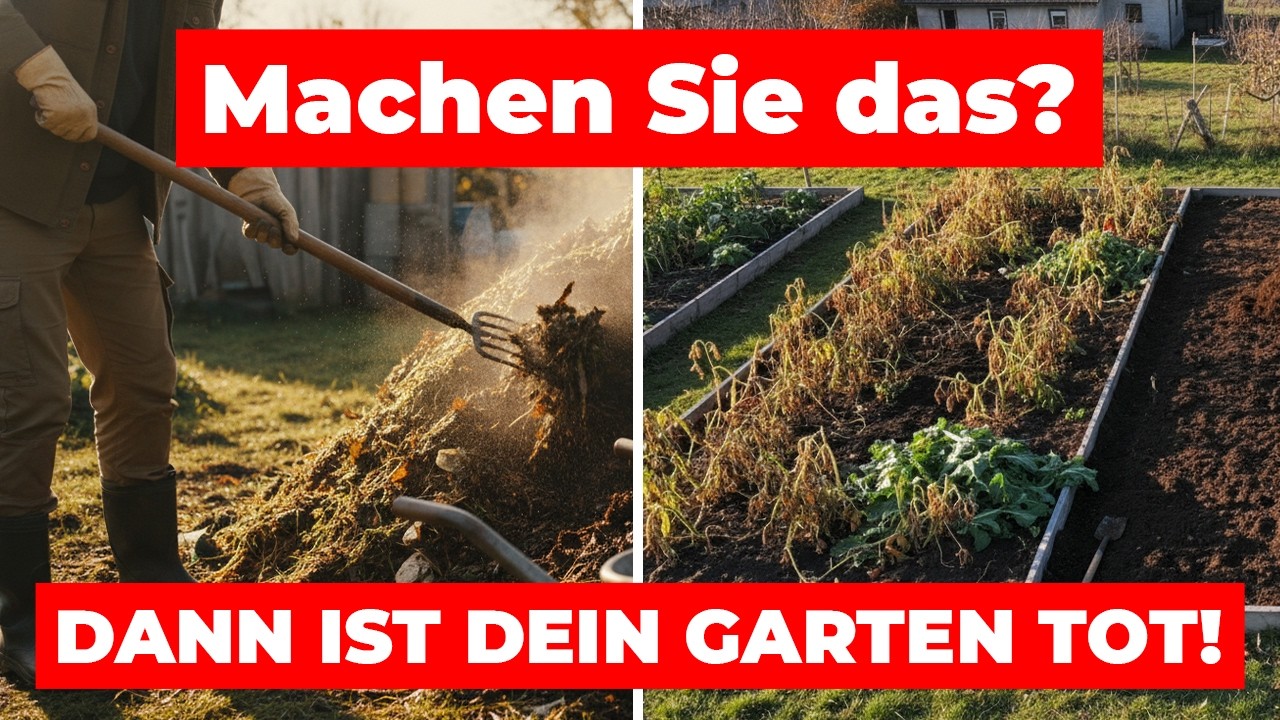 🚨 Diese 12 Fehler im Oktober ruinieren deinen Garten – vermeide sie jetzt! 🍂