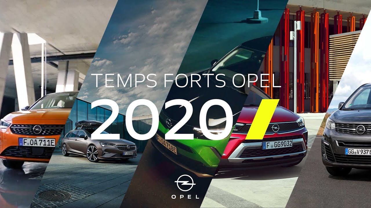 Best of Opel 2020 : Nouvelle &egrave;re. Nouveau visage de marque. Identit&eacute; renforc&eacute;e.