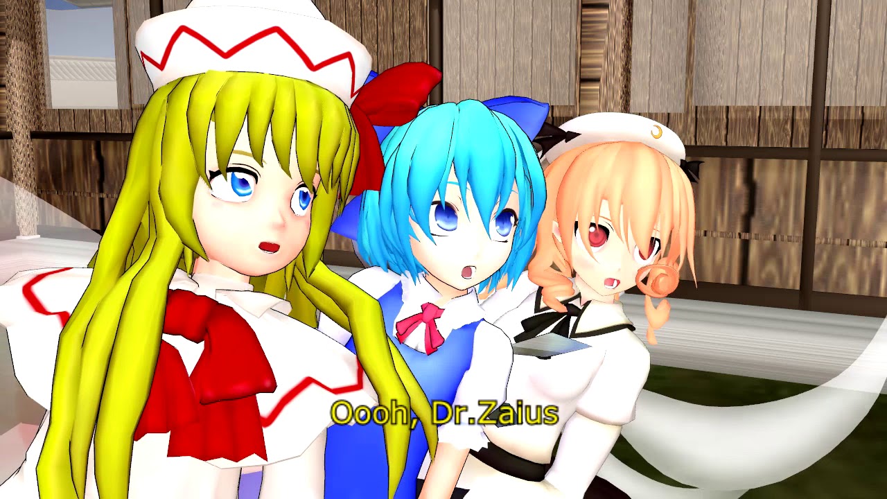 TOUHOU MMD - Random clips 8 (Sub English)