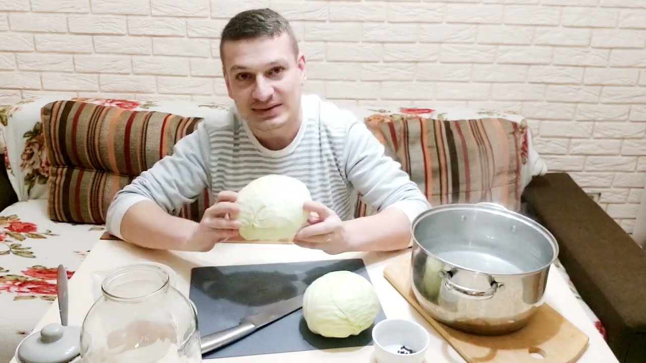 КВАШУ ЛИСТЯ КАПУСТИ НА ГОЛУБЦІ В БАНКАХ / КРИЖАЛКА В БАНКАХ НА ЗИМУ