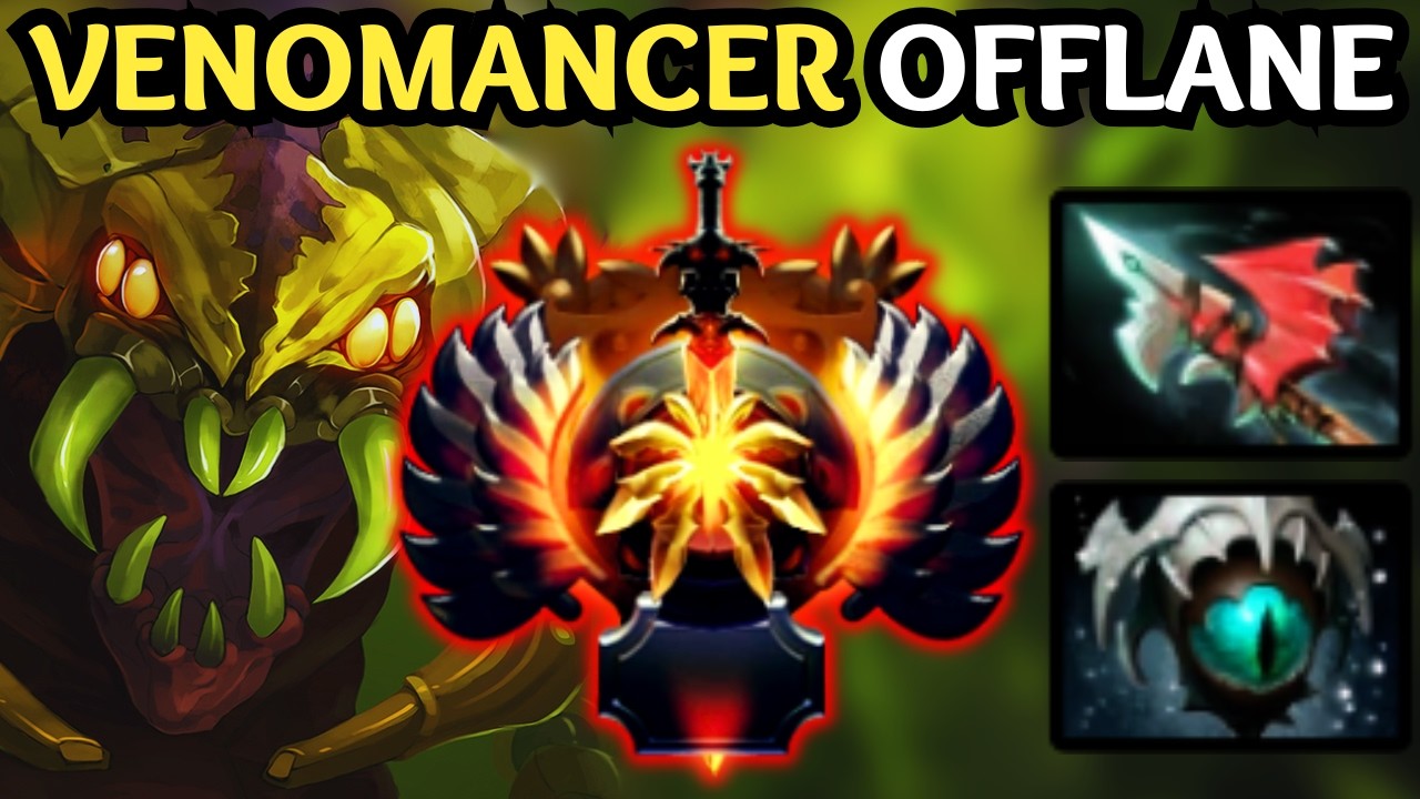 🔥 MASTER VENOMANCER Offlane — Impossible to Stop Lane Pressure 🔥 Dota 2 Offlane