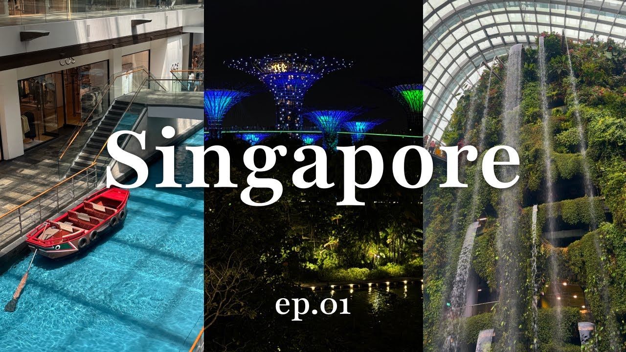 🇸🇬 싱가포르 여행 vlog ep.01 💛 | 혼자 여행도 재밌네 ✨ | 카야토스트·마리나베이샌즈·멀라이언동상·점보씨푸드·가든스바이더베이·슈퍼트리쇼 🌴 여행 맛집 꿀팁까지 🍯