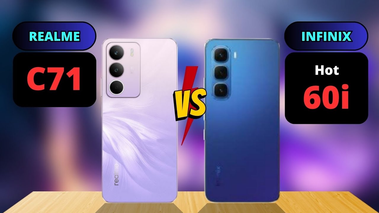 Realme C71 vs Infinix Hot 60i Comparison