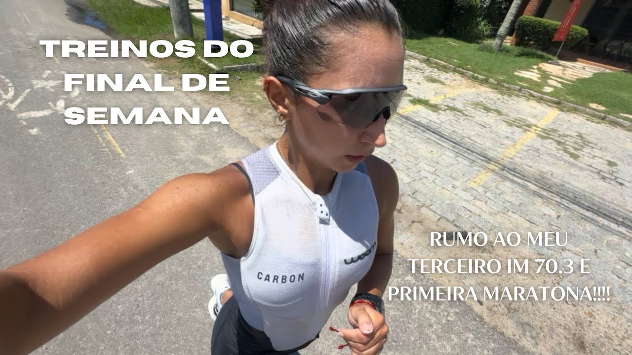 BRICK WORKOUT + LONGO DE CORRIDA - treinando para um Ironman 70.3 e Maratona