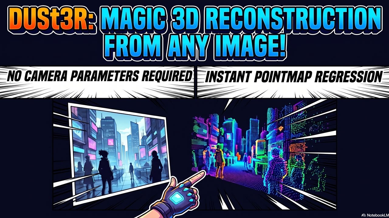 DUSt3R: Magic 3D Reconstruction From Any Image!