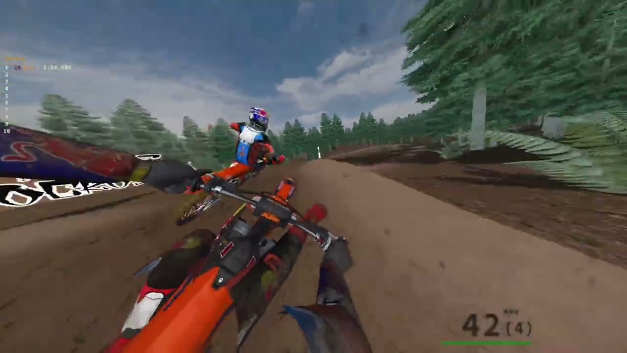 Most flowy free motocross track(highside motocross)