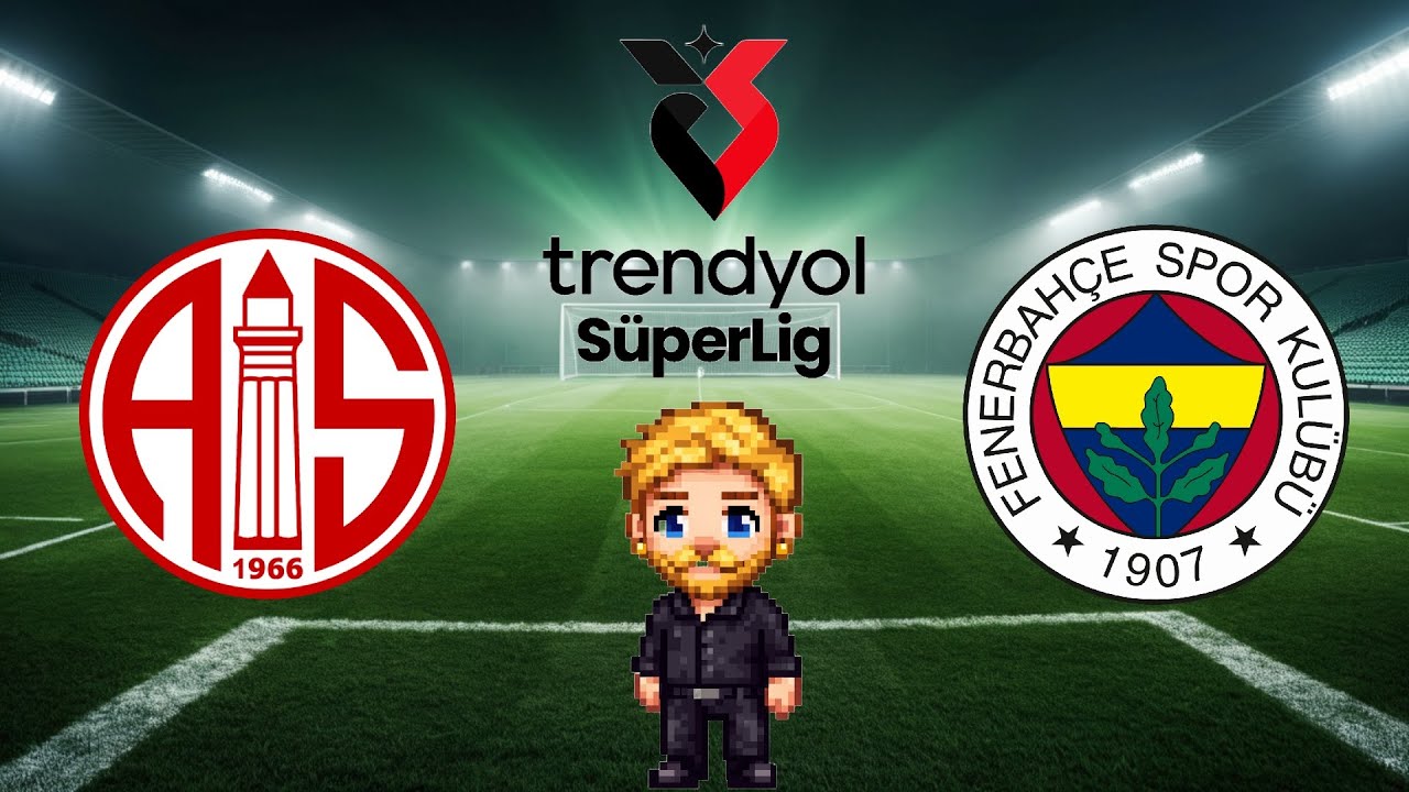 Antalyaspor - Fenerbahçe Maç Sonu (Canlı Yayın)