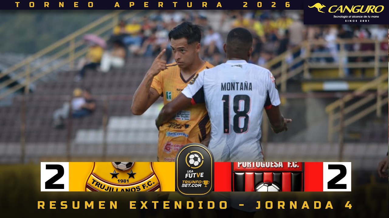 RESUMEN EXTENDIDO | Trujillanos - Portugusa | Liga FUTVE Triunfobet