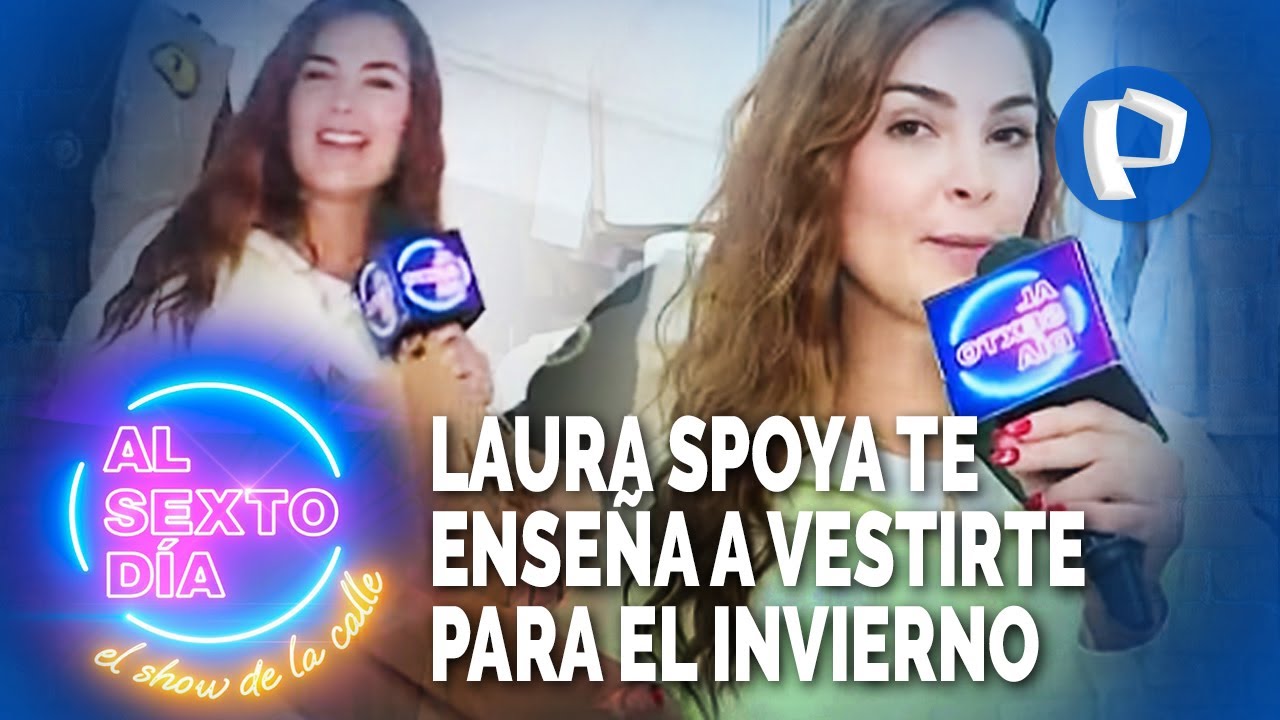 Para este invierno: Laura Spoya te enseña vestirte bueno, bonito y barato