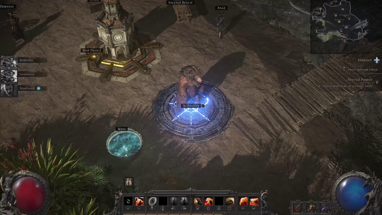 Poe 2 monk build hollow palm
