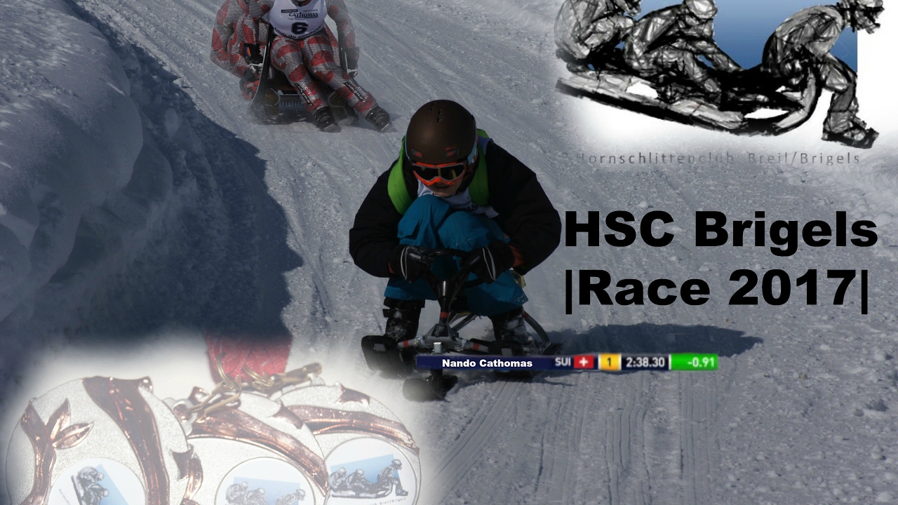 Hornschlitten Rennen Brigels 2017