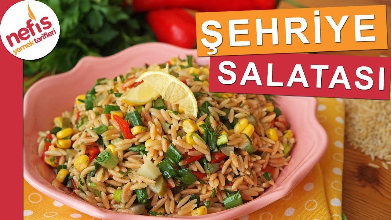 Beğeni Rekorları Kıracak ŞEHRİYE SALATASI - Yedik&ccedil;e yedirten salatalardan :)