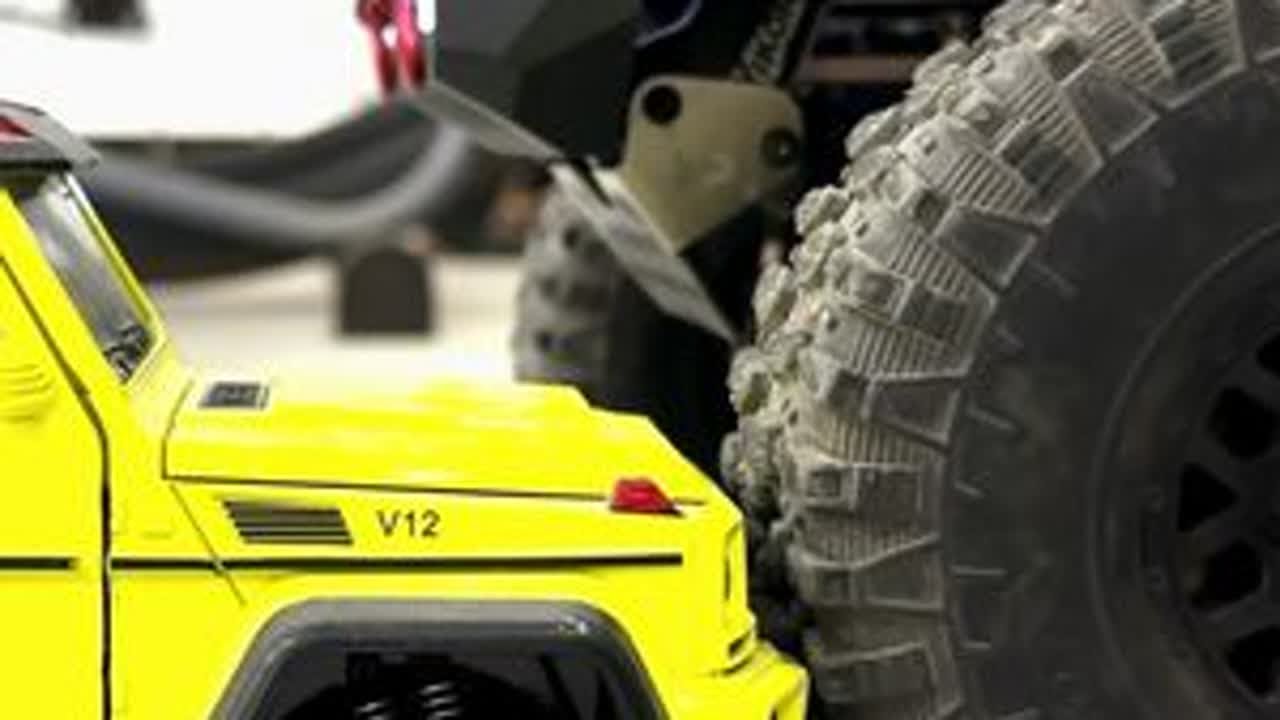 4082 8车一体机定速越野过障碍！ #rc遥控车 #rc #越野 #攀爬车 #易控