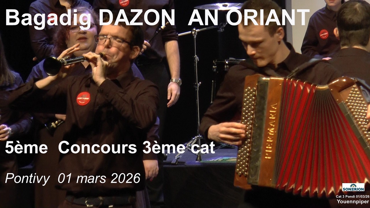 2026 Bagadig DAZONT AN ORIANT  5ème Concours 3ème cat Pontivy 01 mars  Youennpiper