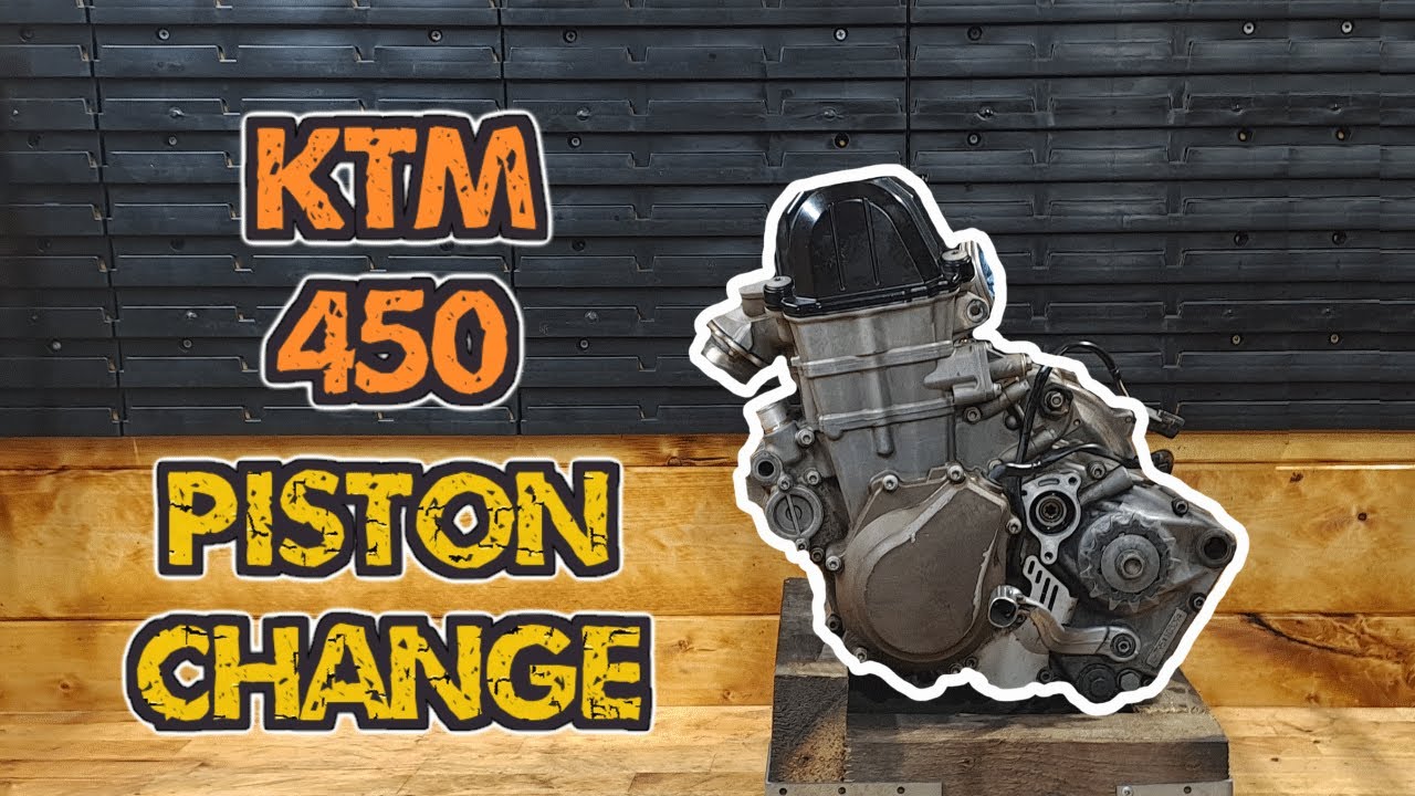 KTM 450 SX-F 2020 rebuild - top end piston change
