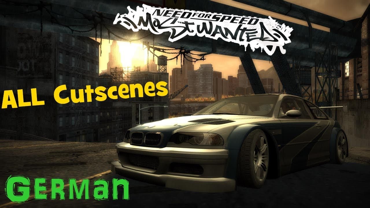 Need for Speed Most Wanted 2005 (All Cutscenes German) - FULL HD