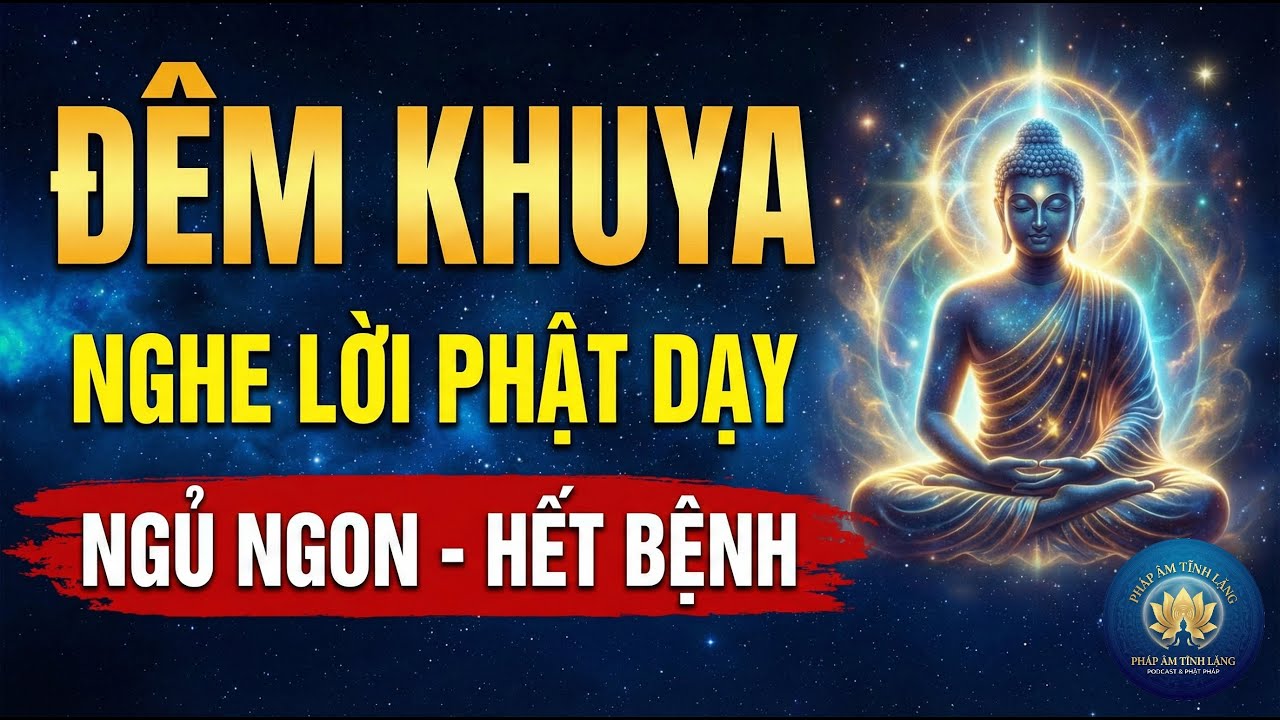 Nghe Lời Phật Dạy 10 Phút Tự Khắc An Yên, Hết Bệnh, Hết Khổ - Ngủ Ngon Một Mạch Tới Sáng