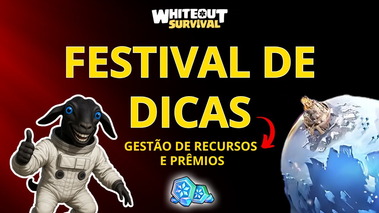 FESTIVAL DE DICAS WHITEOUT SURVIVAL  parte 1 -  PARE DE JOGAR ERRADO