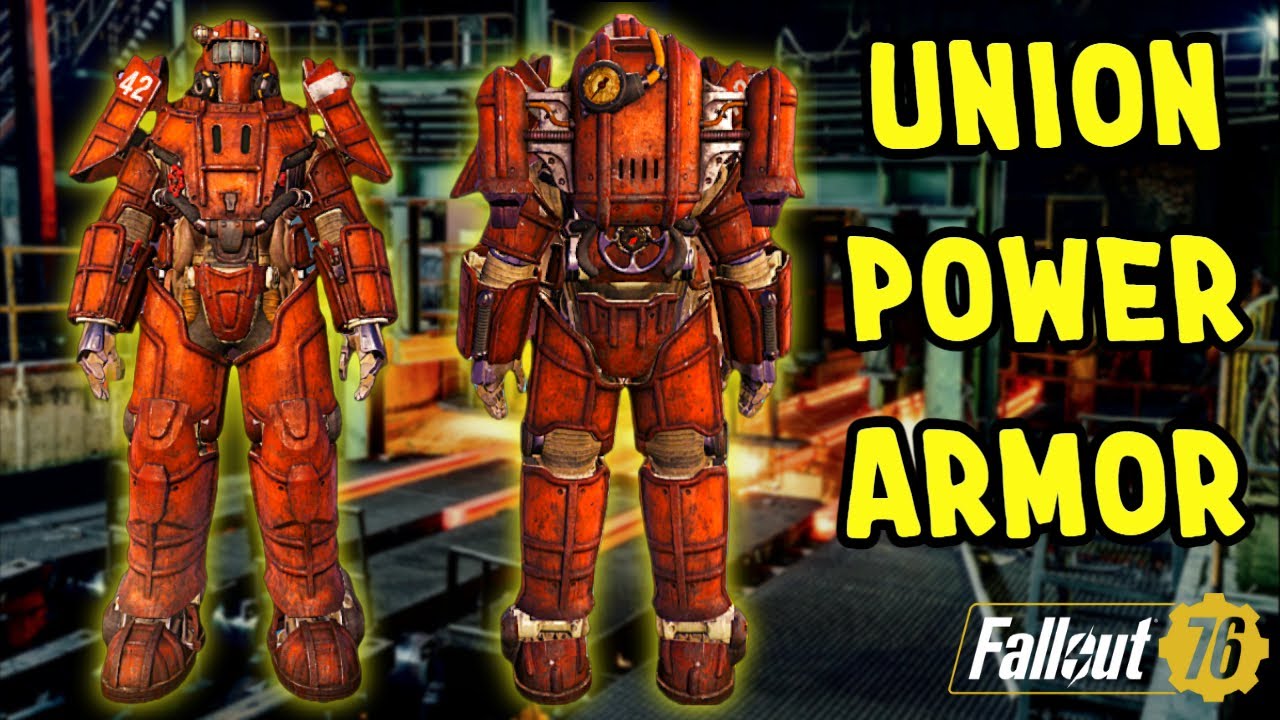UNION POWER ARMOR - The Best PA - Full Guide - Fallout 76