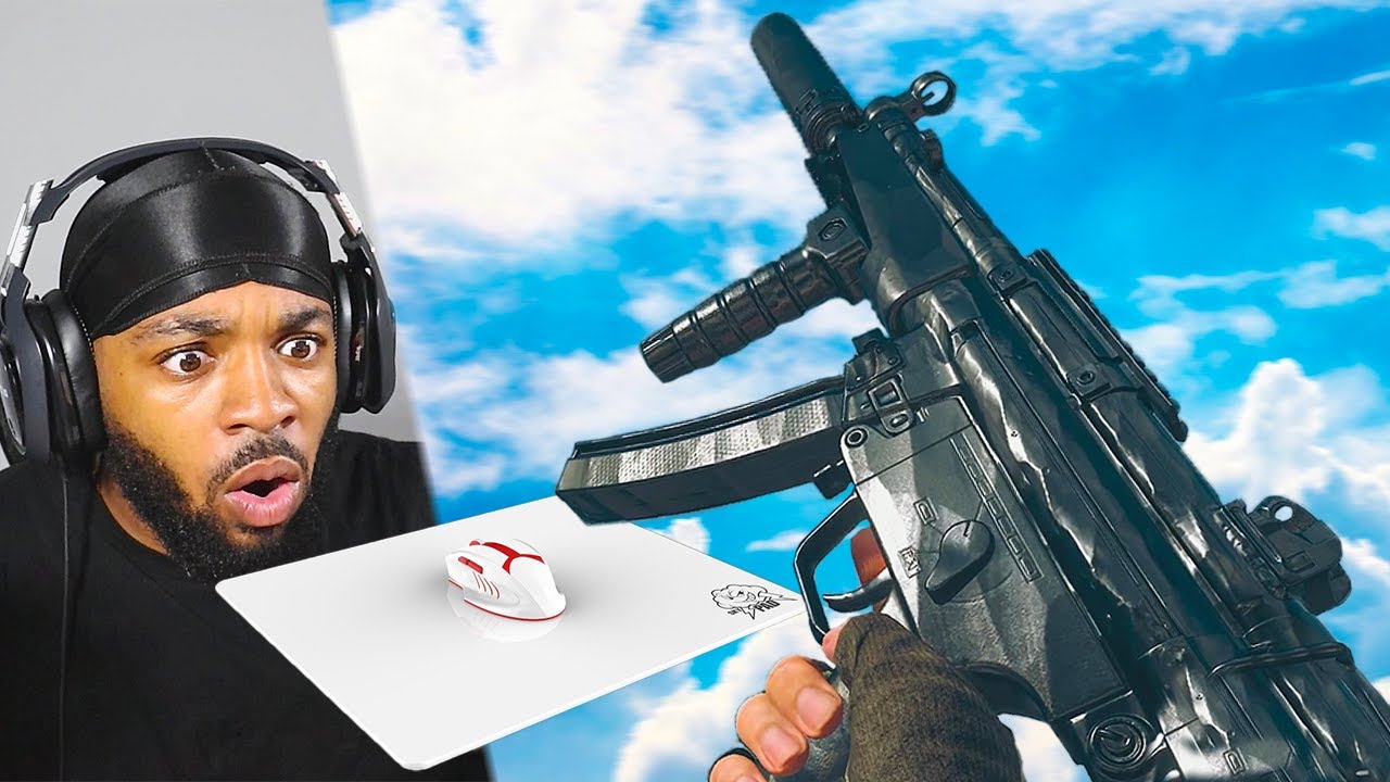 I changed my mousepad to a piece of glass and my aim turned into aimbot... | Warzone