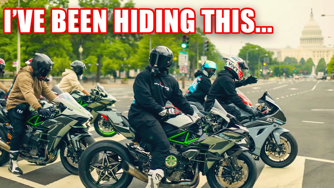 Ninja H2 PROBLEMS & Exploring Washington D.C. 🇺🇸 | Fireblade, Hayabusa, GSX-R1000, S1000rr