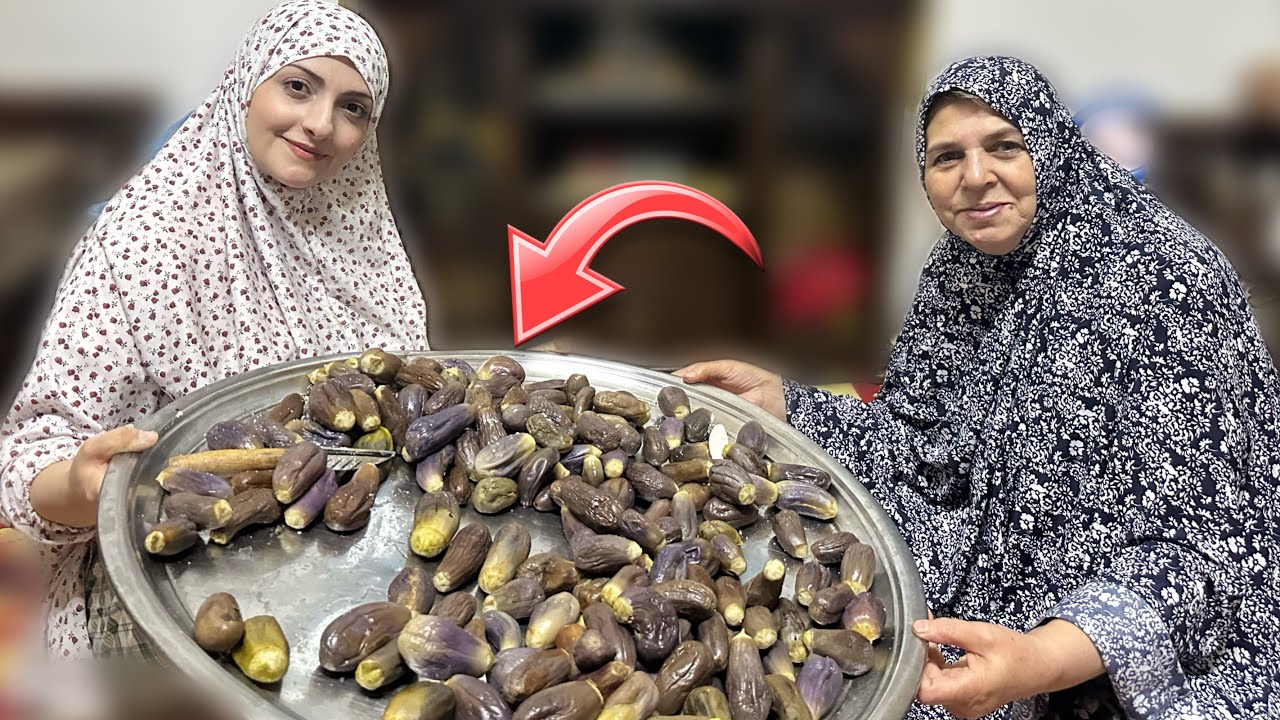 بعد 15 سنة غربة… هيك بيرجع طعم المكدوس السوري الأصيل 😍🍆🇸🇾