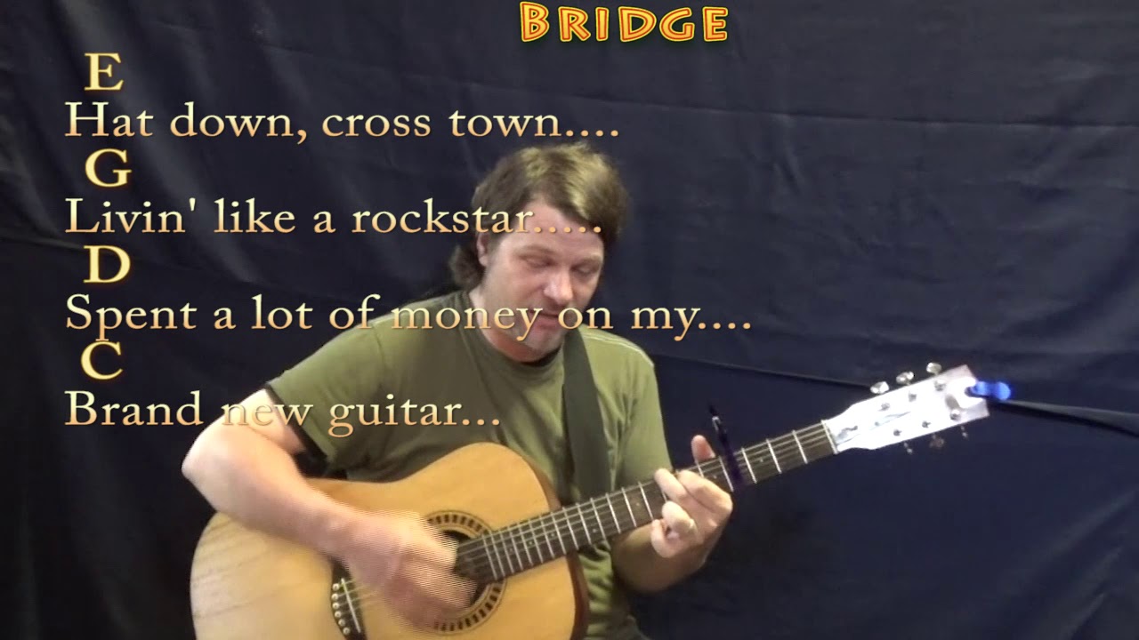 Old Town Road (Lil Nas X) Strum Guitar Cover Lesson with Chords/Lyrics - Capo 4th