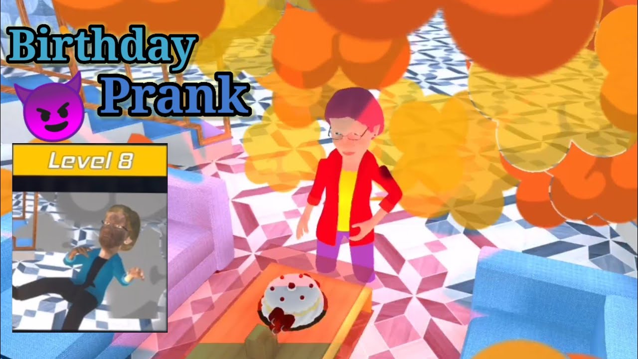 Playtime scary evil teacher || Miss T Having A Birthday Party , Let's Make It Mind Blowing.. Level8