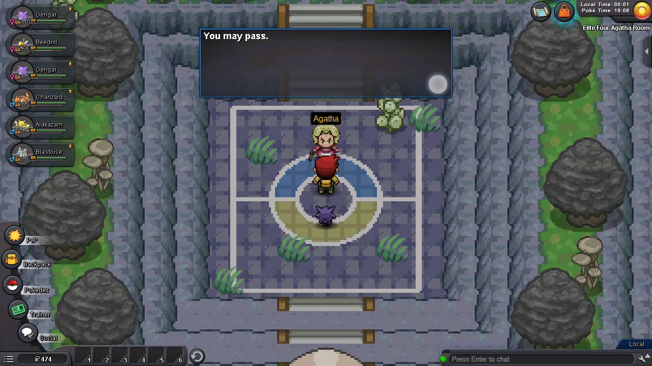 Pokemon Revolution Kanto Elite Four