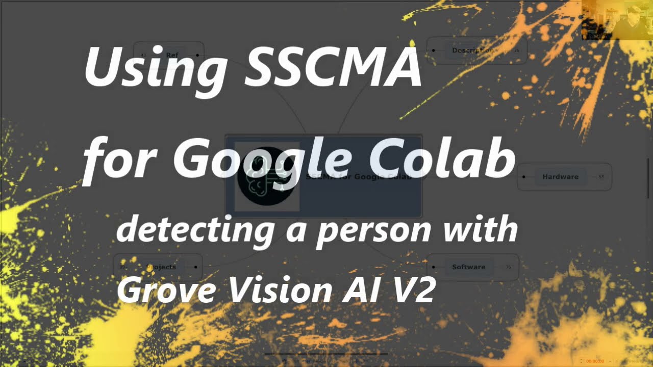 Using SSCMA for Google Colab - detecting a person with Grove Vision AI V2