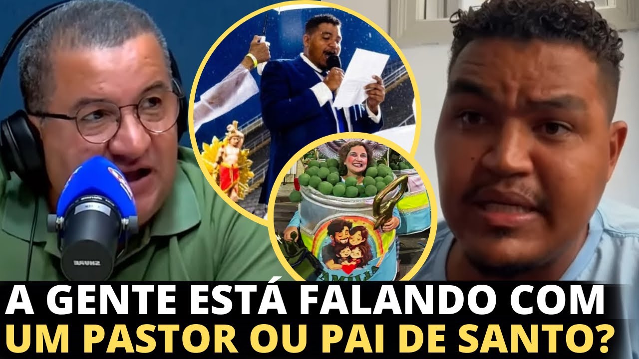 Pastor que orou abençoando Carnaval PASSA VERGONHA em Debate e é duramente CONFRONTADO por pastores