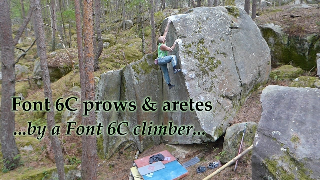 Amazing Hidden Gem Font 6C prows & aretes...by a Font 6C climber