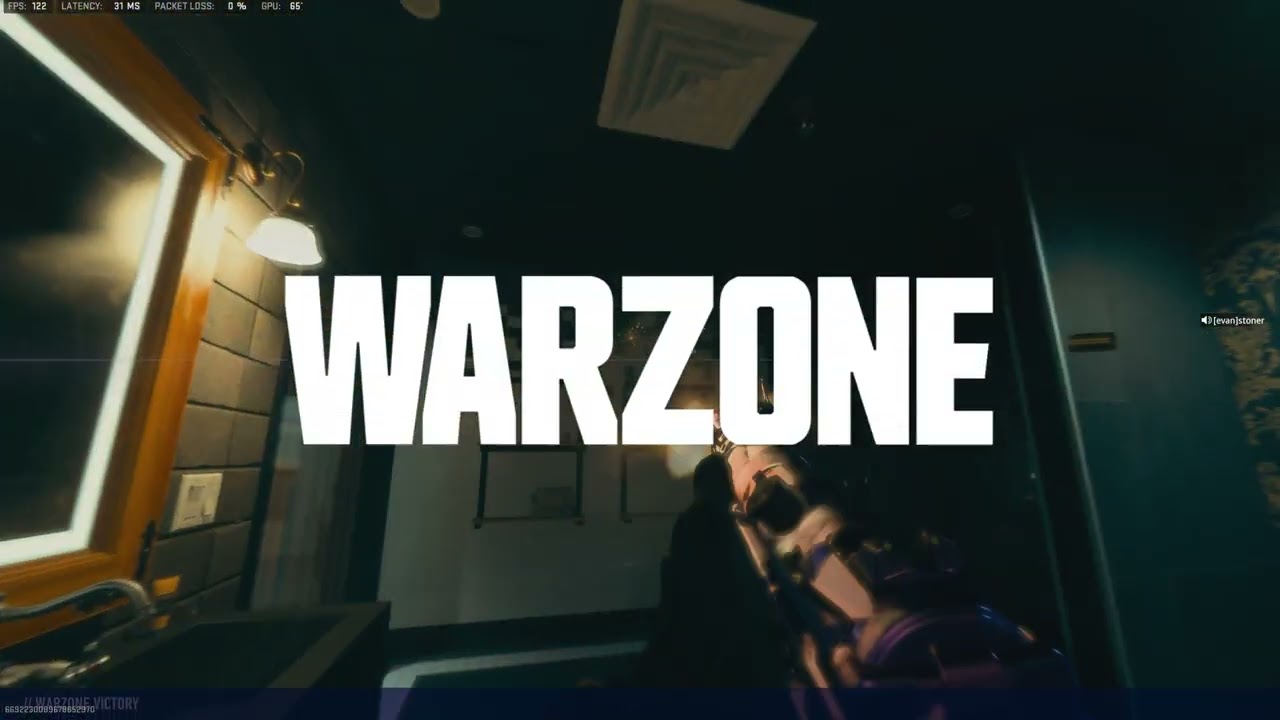 Funny reaction to gas play in warzone