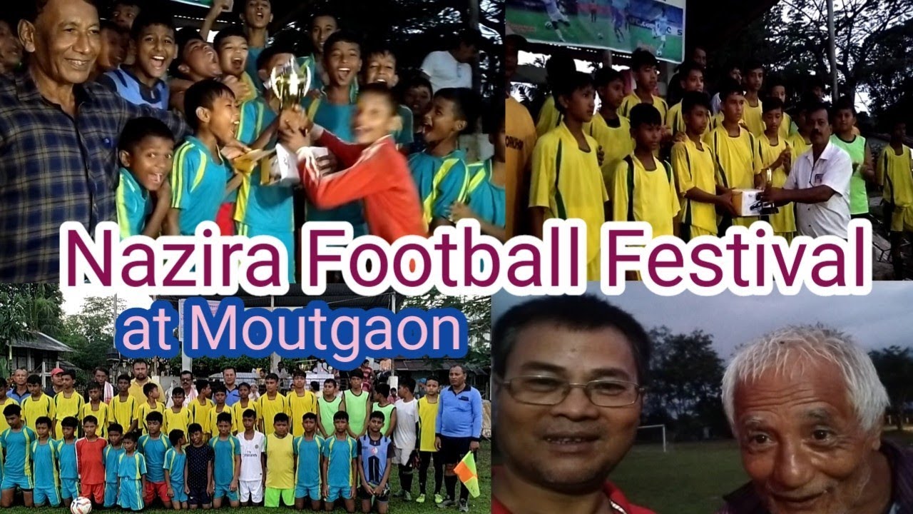 নাজিৰাত Football Festival at Moutgaon firld . তাতে ল’গ পালো socialmedia virel মিহি মিহি ককা#hbgohain