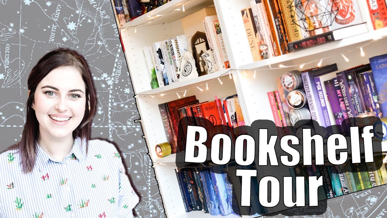 BOOKSHELF TOUR   JANUARY 2018 | Book Roast