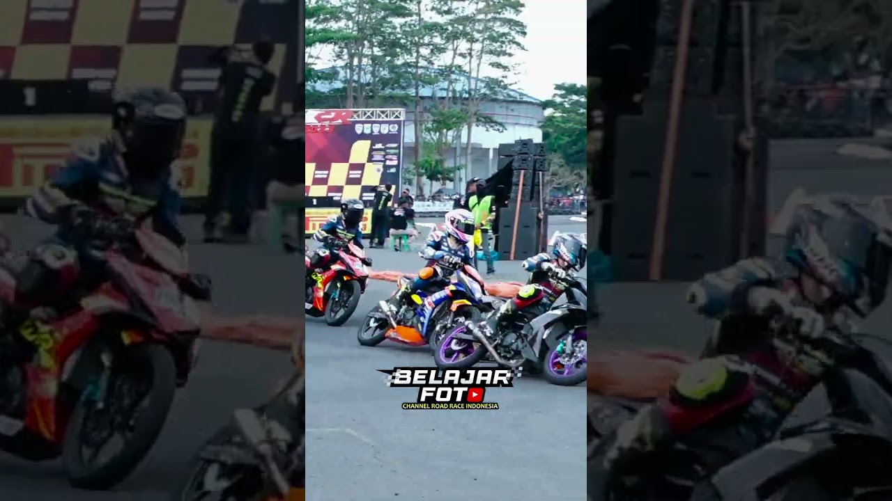 SENGGOLAN KERAS START MX KING 150CC MIX RIDER ROAD RACE KANJURUHAN 2023